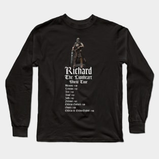 Richard The Lionheart World Tour Long Sleeve T-Shirt